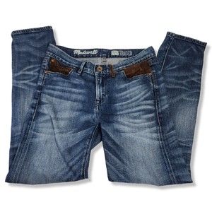 Madewell Jeans Heritage Premium Trader Bounty Hunter Trailblazer Size 25 FLAWED